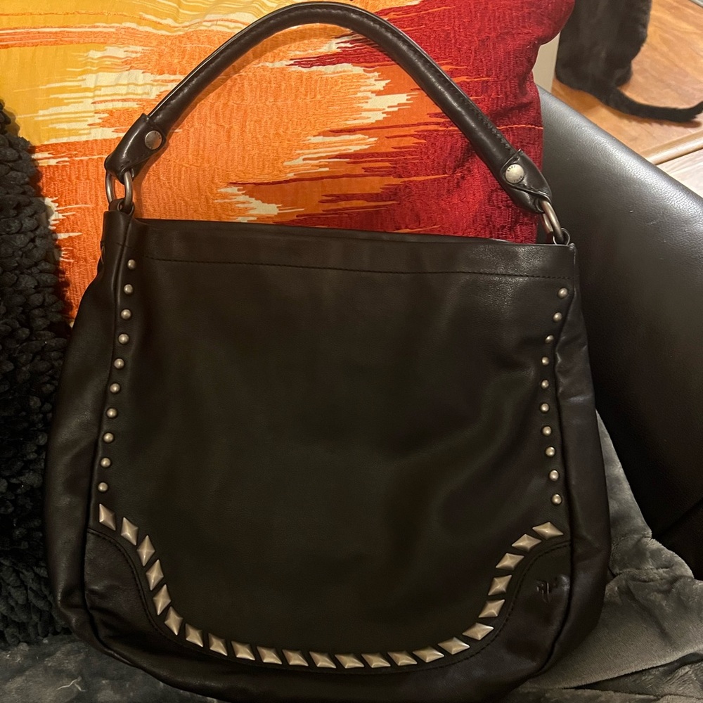 SOLD! EUC Frye Melissa hobo in black SOLD